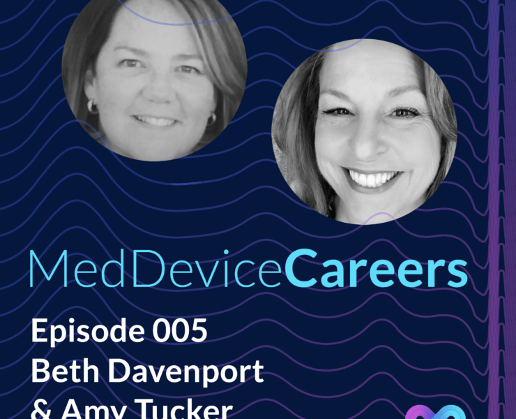 Med Device Careers Podcast featuring Sanger Health and Cardiovascular Institute Leadership Beth Davenport and Amy Tucker